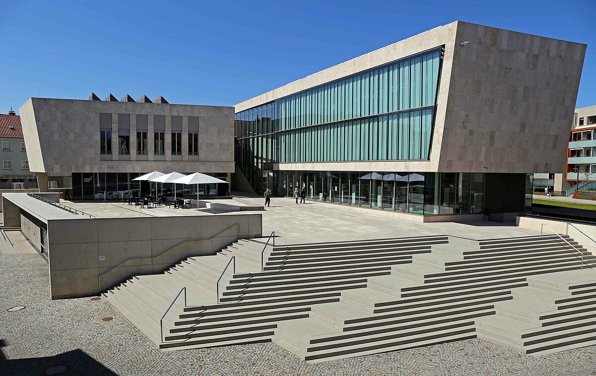 Bürgerhaus und Stadtbibliothek Nordhausen. Foto: Vincent Eisfeld