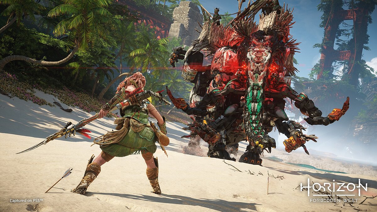 Horizon Forbidden West (Sony Interactive Entertainment, Playstation 4 und 5, ca. 80 Euro) ist der sensationelle Nachfolger eines ebenso sagenhaften Spiels um die Heldin Aloy. In einer dystopischen Welt leben Menschen in unterschiedlichen Stämmen und die junge Kriegerin geht gegen eine rötliche Seuche vor. 