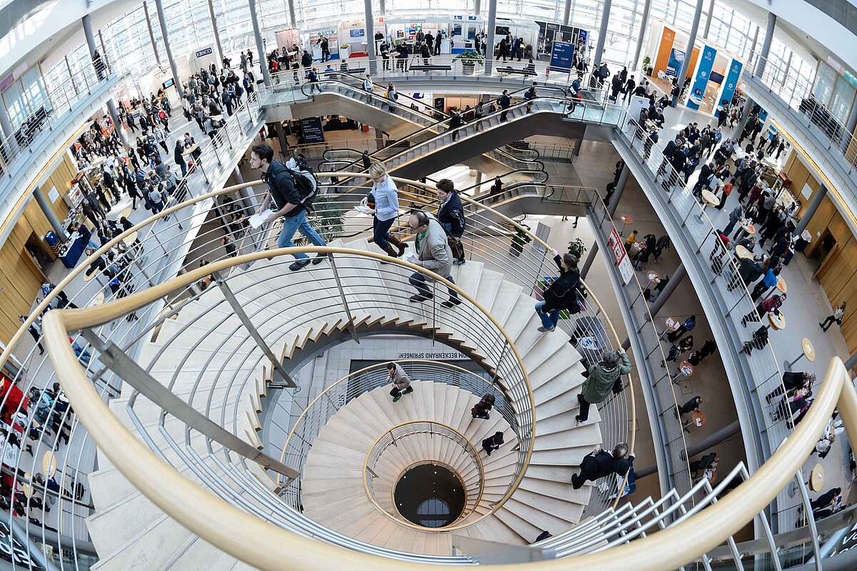 Bibliothekskongress im Congress Center in Leipzig