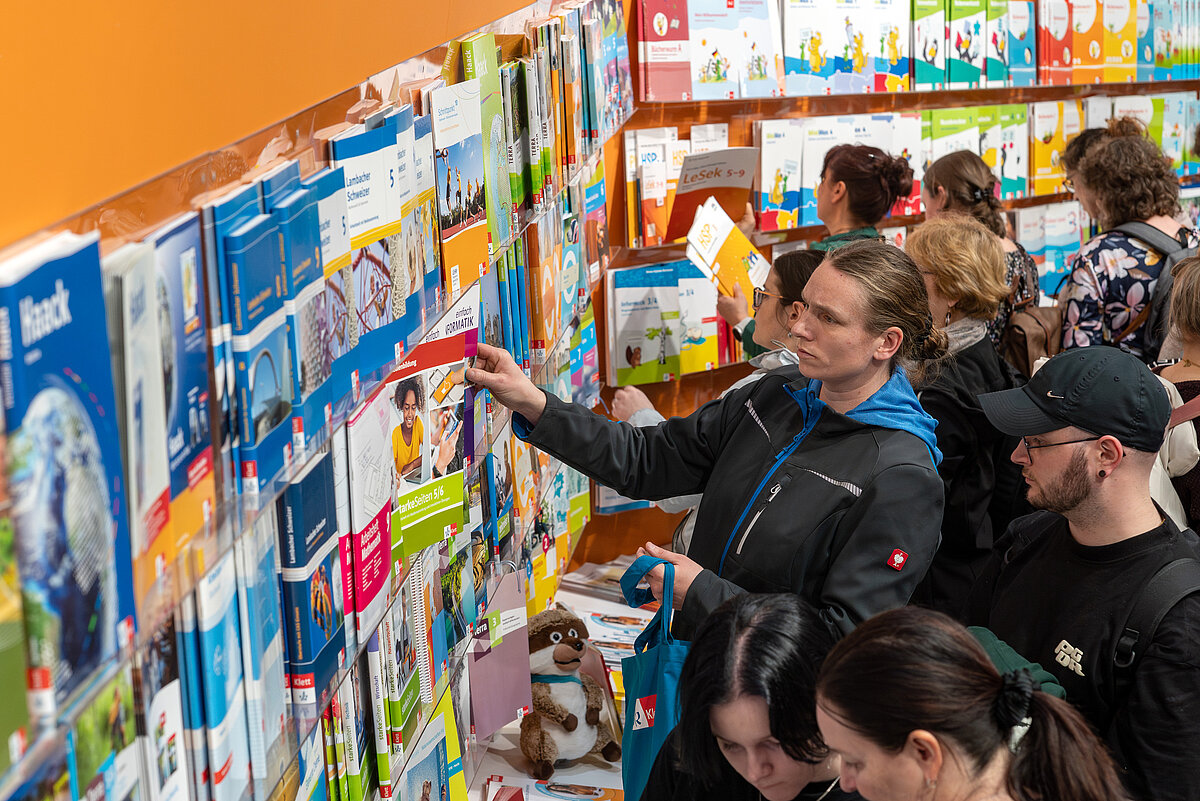 2.085 Aussteller präsentierten auf der Leipziger Buchmesse 2024 ihre Neuheiten. Foto: Leipziger Messe GmbH / Tom Schulze