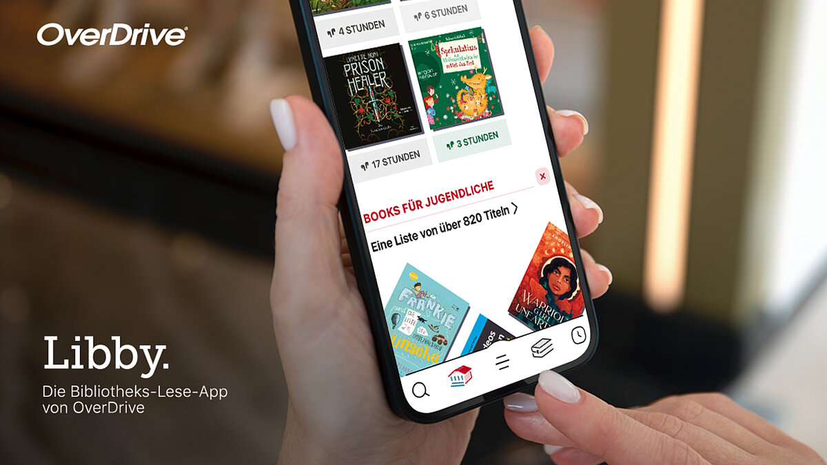 Mit mehr als einer Milliarde Ausleihen weltweit ist Libby von OverDrive die führende Bibliotheks-Lese-App.