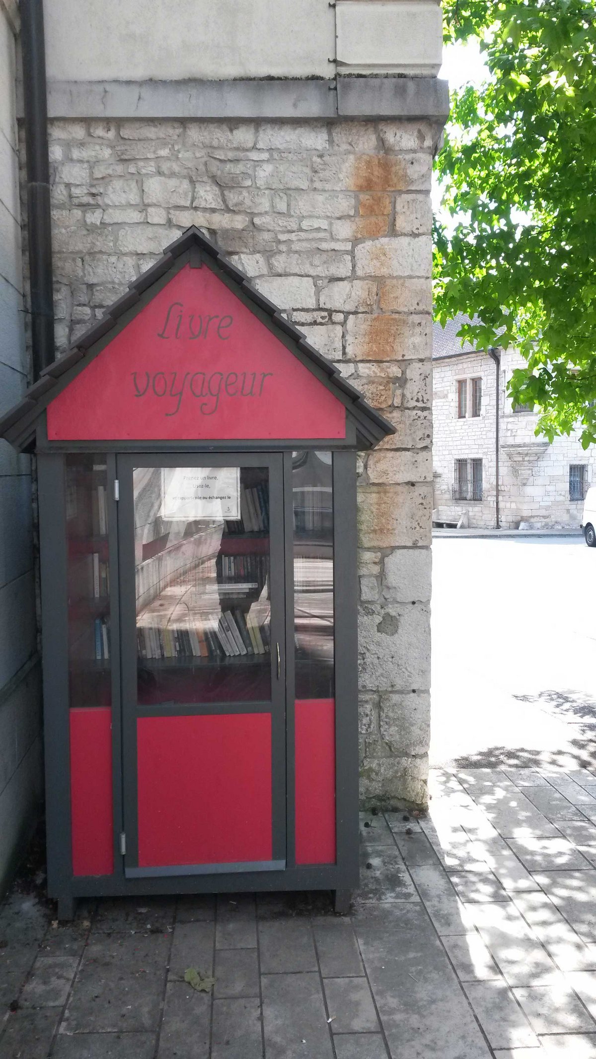 Öffentliches Bücherregal, Frankreich