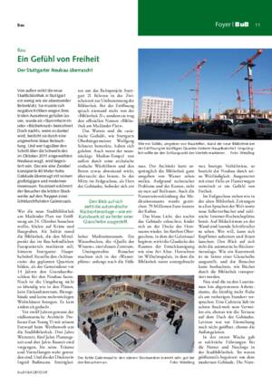 Ein Gefühl von Freiheit : der Stuttgarter Neubau überrascht / Elisabeth Weidling
