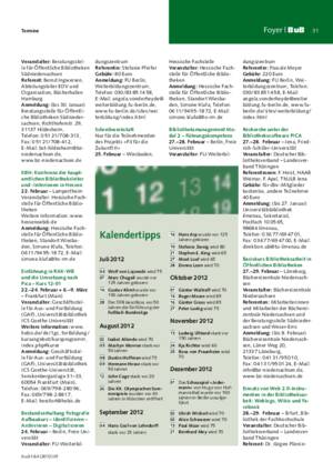 Kalendertipps