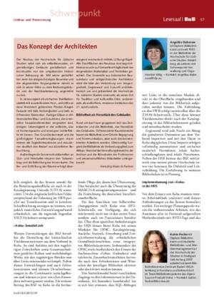 Das Konzept der Architekten / Hansjörg Maier & Partner