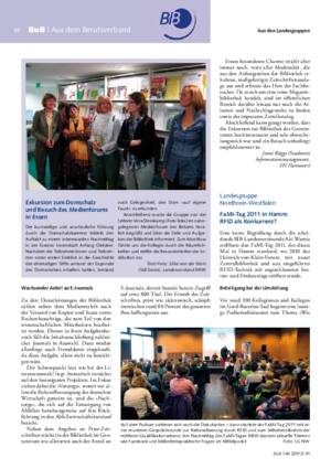 Exkursion zum Domschatz und Besuch des Medienforums in Essen / Silke von der Stein