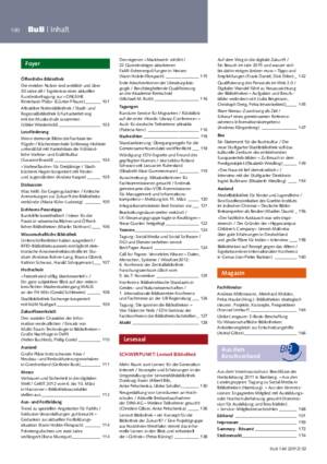 Inhaltsverzeichnis 02/2012