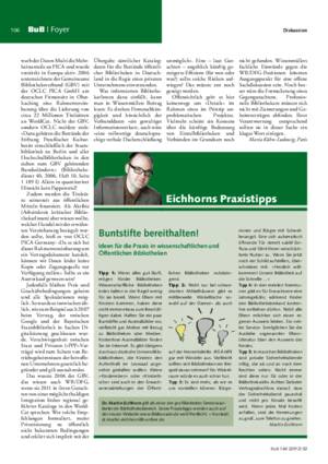 Buntstifte bereithalten! : Ideen für die Praxis in wissenschaftlichen und
Öffentlichen Bibliotheken / Martin Eichhorn