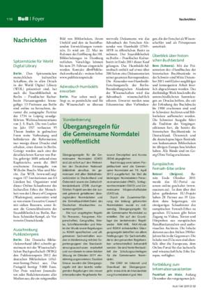 Übergangsregeln für die Gemeinsame Normdatei veröffentlicht
