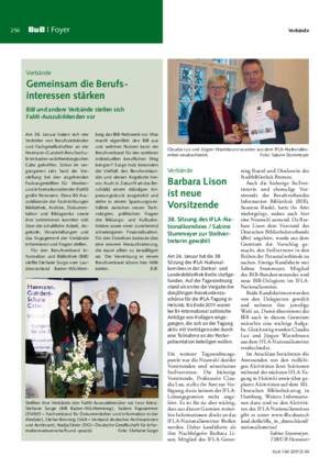 Gemeinsam die Berufsinteressen stärken : BIB und andere Verbände stellen sich
FaMI-Auszubildenden vor / BIB