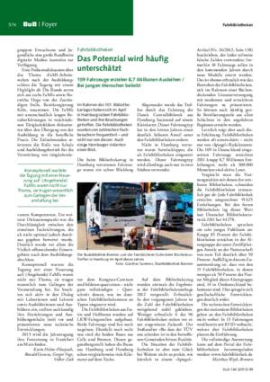 Das Potenzial wird häufig unterschätzt : 109 Fahrzeuge erzielen 8,7 Millionen Ausleihen ;
bei jungen Menschen beliebt / Matthias Weyh, Bremen