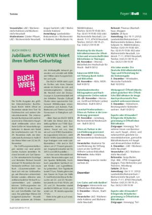 Jubiläum: BUCH WIEN feiert ihren fünften Geburtstag