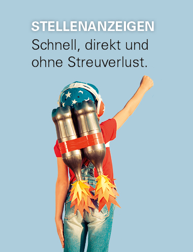 Werbung BuB Stellenanzeigen